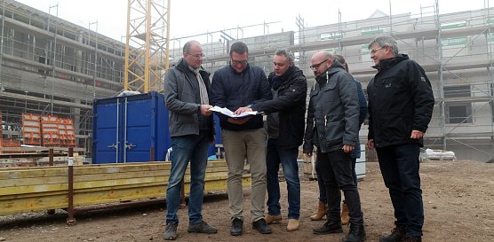 Stippvisite auf der Baustelle (Foto: nnz)