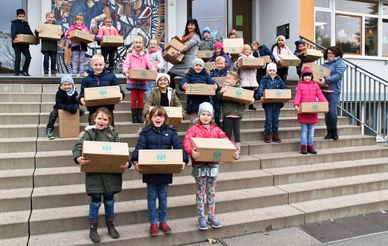 Aktion "Kinder-helfen-Kindern" (Foto: Doris Lang)