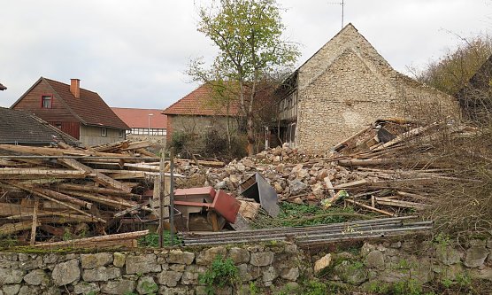 "Schlachtfeld" in Liebenrode (Foto: Gemeinde Hohenstein)