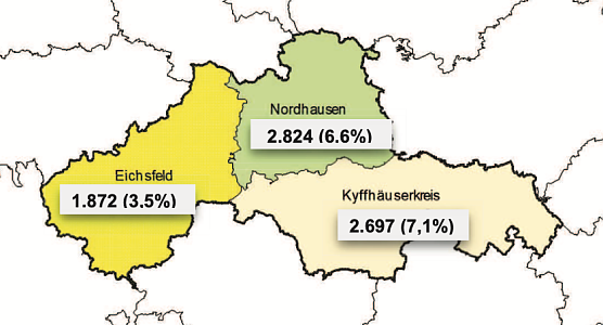 Arbeitsmarktstatistik f&uuml;r Nordth&uuml;ringen (Foto: Agentur f&uuml;r Arbeit Nordhausen)