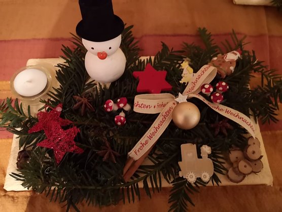 Weihnachtsdeko  (Foto: privat)