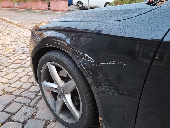 autoschaden (Foto: Marcel Schneller) autoschaden (Foto: Marcel Schneller)