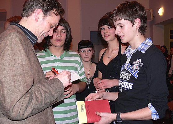 Begehrte Autogramme: Rob Pitcher (Foto: Ilka Diete)