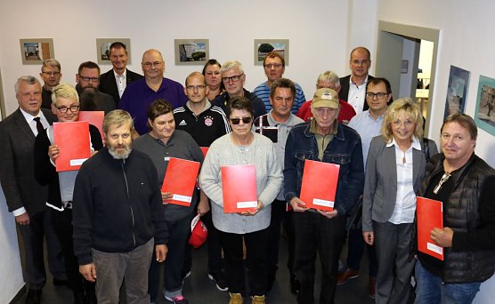 Die Teilnehmer im BBZ (Foto: Pressestelle Landratsamt Nordhausen) Die Teilnehmer im BBZ (Foto: Pressestelle Landratsamt Nordhausen)