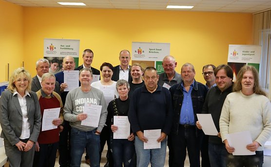 Die Teilnehmer beim Kreissportbund (Foto: Pressestelle Landratsamt Nordhausen) Die Teilnehmer beim Kreissportbund (Foto: Pressestelle Landratsamt Nordhausen)