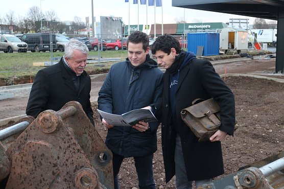 v.l: Olaf Salomon, Dennis Schuldig und Sebastian Kupfer (Foto: Angelo Glashagel)