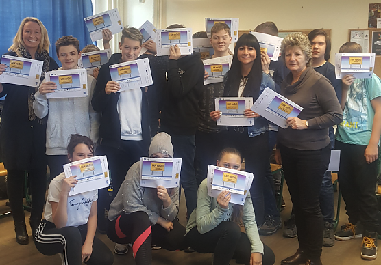 I AM vor Ort! - Ausbildungsprojekt an der L&ouml;wentorschule in Bleicherode (Foto: Katja Westermann)