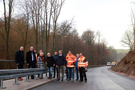 Die Kreisstra&szlig;e zwischen Ilfeld und Appenrode kann ab morgen wieder befahren werden (Foto: Pressestelle Landratsamt Nordhausen)