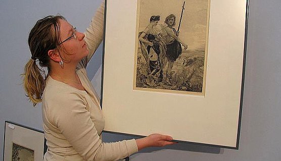 Museumsmitarbeiterin Christiane Just (Foto: I. Bergmann) Museumsmitarbeiterin Christiane Just (Foto: I. Bergmann)