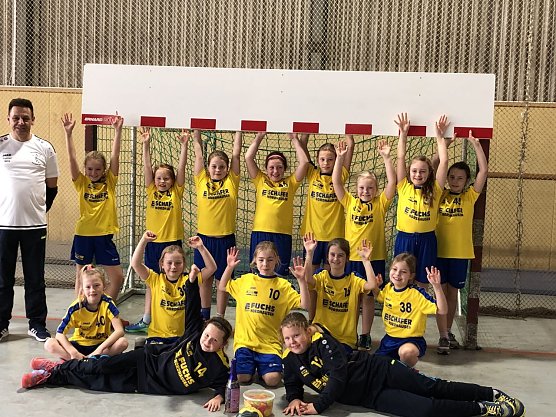 Die NSV-Handballm&auml;dels zu Gast in Erfurt (Foto: Daniela Krelle)