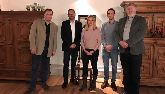 Forschugsbesuch (Foto: HS NDH)