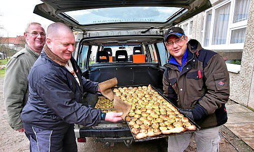 In G&ouml;rsbach wird am 16. Februar wieder zum traditionellen Kartoffelscheibeneessen geladen (Foto: Sportgemeinschaft Blau-Gelb G&ouml;rsbach)