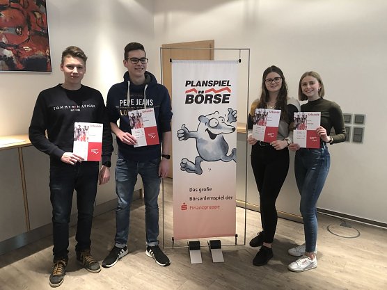 Bleicher&ouml;der Teams beim Planspiel B&ouml;rse 2019 (Foto: Johannes Eichhorn)