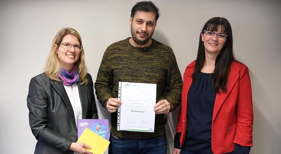 preis für Fleiß (Foto: Tina Bergknapp) preis für Fleiß (Foto: Tina Bergknapp)