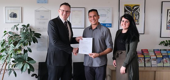 STIBET-Stipendium (Foto: Elvira Stockmar)