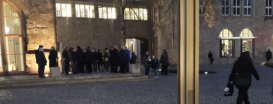 Stilles Gedenken in Nordhausen (Foto: nnz)