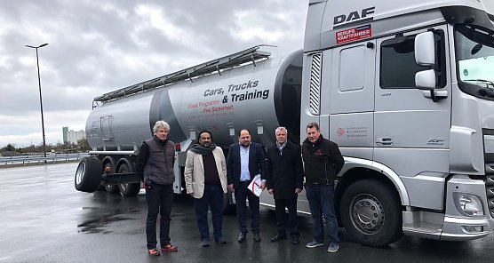 Besuch aus sausdi-Arabien (Foto: BBZ)