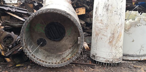 Stahl und GFK werden in Hamma peinlich genau getrennt (Foto: nnz)