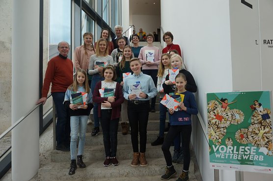 Vorlesewettbewerb in der Stadtbibliothek (Foto: Claudia Ehrhardt)