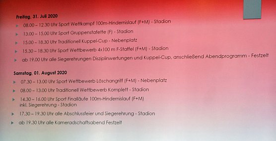 Vorschau auf die Deutschen Feuerwehrmeisterschaften (Foto: Karl-Heinz Herrmann)