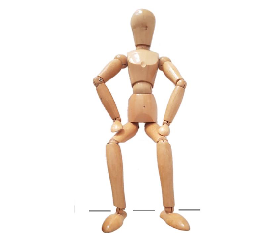 Der Wandsitz (Foto: Martin R&auml;cke)