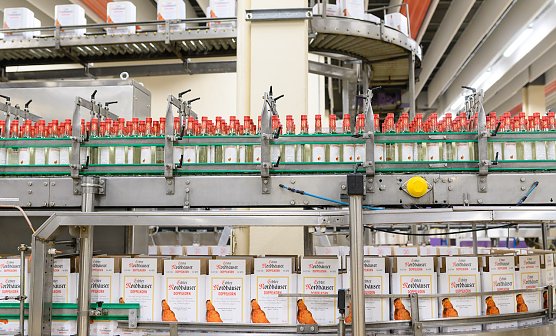 Produktion (Foto: Rotkäppchen-Mumm) Produktion (Foto: Rotkäppchen-Mumm)