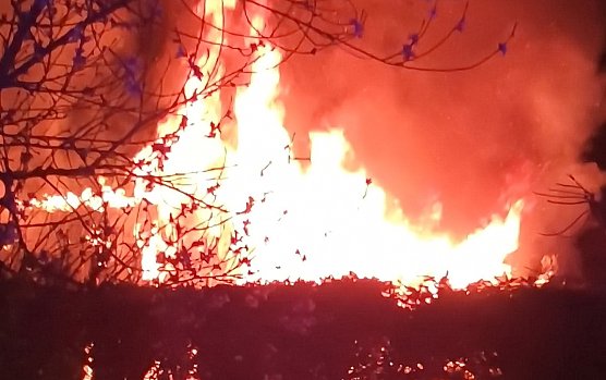 Brand NDH (Foto: privat) Brand NDH (Foto: privat)