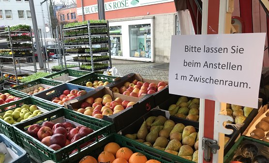 Wochenmarkt (Foto: Stadtverwaltung NDH)