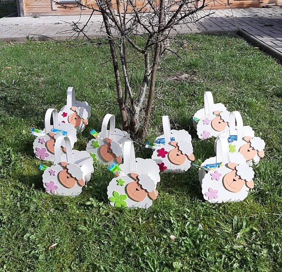 Osterkörbchen mal anders (Foto: Beanke Juch) Osterkörbchen mal anders (Foto: Beanke Juch)