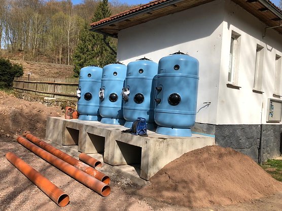 Neue Filderanlage im Ilfelder Waldbad (Foto: GM Harztor) Neue Filderanlage im Ilfelder Waldbad (Foto: GM Harztor)