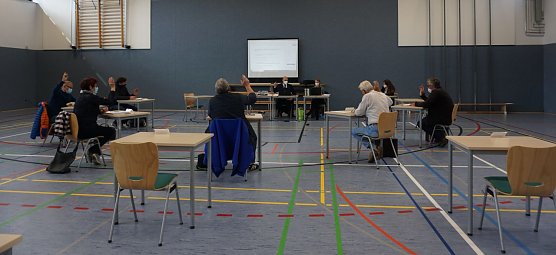 Der Hauptausschuss traf sich in der S&uuml;dharzhalle in Ellrich.  (Foto: Susanne Schedwill)