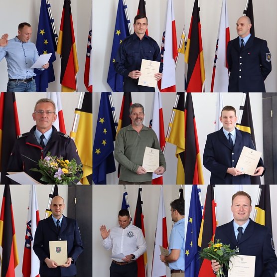 Ernannt und bef&ouml;rdert (Foto: Pressestelle Stadt Nordhausen)