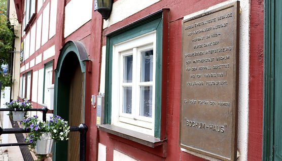 30 Jahre St&auml;dtepartnerschaft Bochum-Haus in der Nordh&auml;user Altstadt (Foto: &copy;Stadtverwaltung Nordhausen)