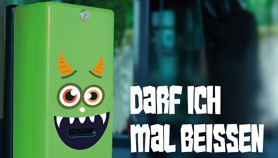 Das Ticketmonster (Foto: Verkehrsbetriebe Nordhausen) Das Ticketmonster (Foto: Verkehrsbetriebe Nordhausen)