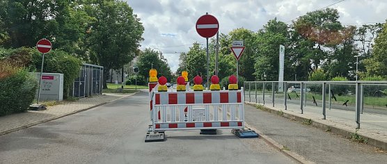 Dieser Weg ist versperrt (Foto: nnz)