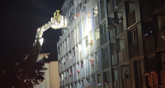 Einsatz in der T&ouml;pferstra&szlig;e (Foto: privat)