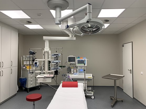 Modernste Technik im neuen Notfallzentrum (Foto: oas) Modernste Technik im neuen Notfallzentrum (Foto: oas)