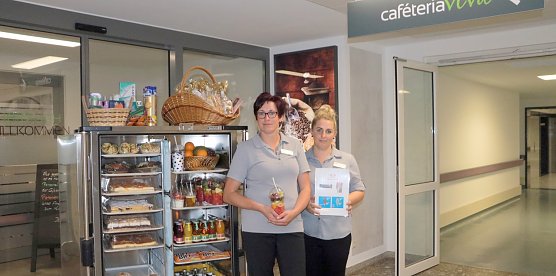 Stefanie Buse (rechts) mit Diana Schefter (Foto: SHK)