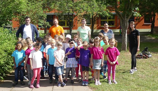 Bewegtes Zuckert&uuml;tenfest im Haus Kunterbunt in Kooperation mit dem Kreissportbund NDH e.V. und der Energieversorgung Nordhausen GmbH (Foto: Paul Br&auml;uer)