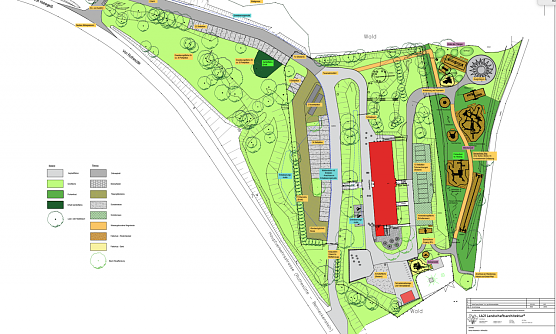 Der Lageplan des "Harzer Hexenreiches" (Foto: Pressestelle Landratsamt Nordhausen) Der Lageplan des "Harzer Hexenreiches" (Foto: Pressestelle Landratsamt Nordhausen)
