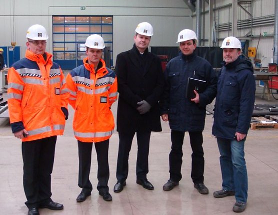 Zu Gast in Nordhausen (Foto: Schachtbau Nordhausen GmbH)