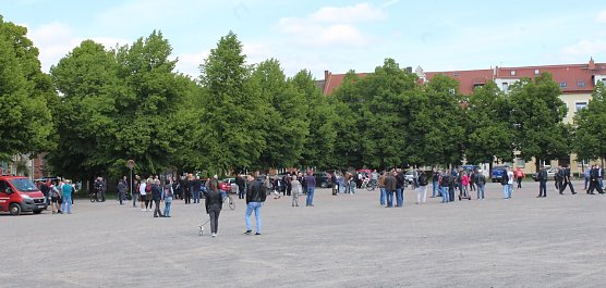 Der August-Bebel-Platz soll ein Parkhaus bekommen  (Foto: nnz-Archiv)