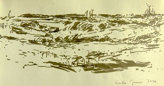 Dien Dichterst&auml;tte - Zeichnung von  Susanne Theumer  (Foto: S.Theumer)