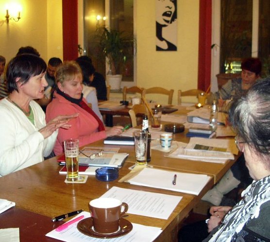 Projekte besprochen (Foto: privat) Projekte besprochen (Foto: privat)