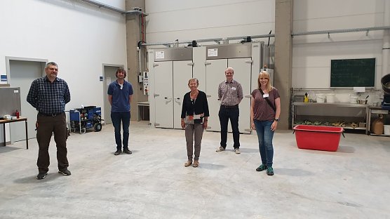 Wert(stoff)voller Austausch - Nordhäuser Forscher zu Besuch in Weimar (Foto: Hochschule Nordhausen) Wert(stoff)voller Austausch - Nordhäuser Forscher zu Besuch in Weimar (Foto: Hochschule Nordhausen)