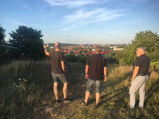 Steffen Iffland und Michael Kramer in Niedersalza (Foto: Steffen Iffland)