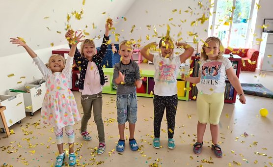 Abschied aus dem Spatzenh&auml;uschen (Foto: K. Seifert)