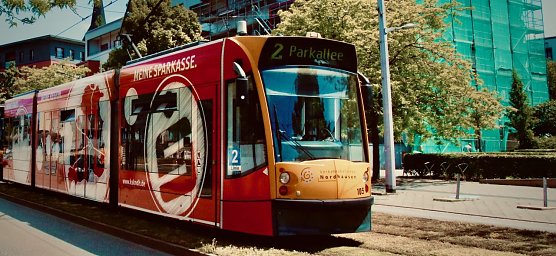 Stra&szlig;enbahn in Nordhausen (Foto: nnz-Archiv)