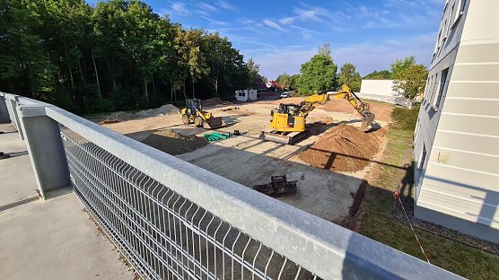50 neue Besucherparkpl&auml;tze entstehen am S&uuml;dharz-Klinikum (Foto: S&uuml;dharz Klinikum Nordhausen)