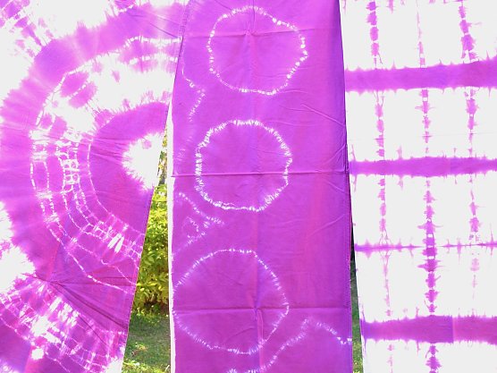 Zum KILA-Aktionstag will man sich an der Batik-Technik versuchen (Foto: Frank Tuschy)